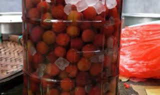 杨梅泡酒的做法