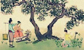 一春日田园杂兴大致意思 四时田园杂兴(其一)