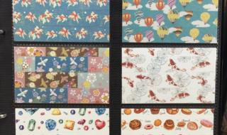 章鱼小丸子自制手帐胶带 手帐胶带图鉴怎么做